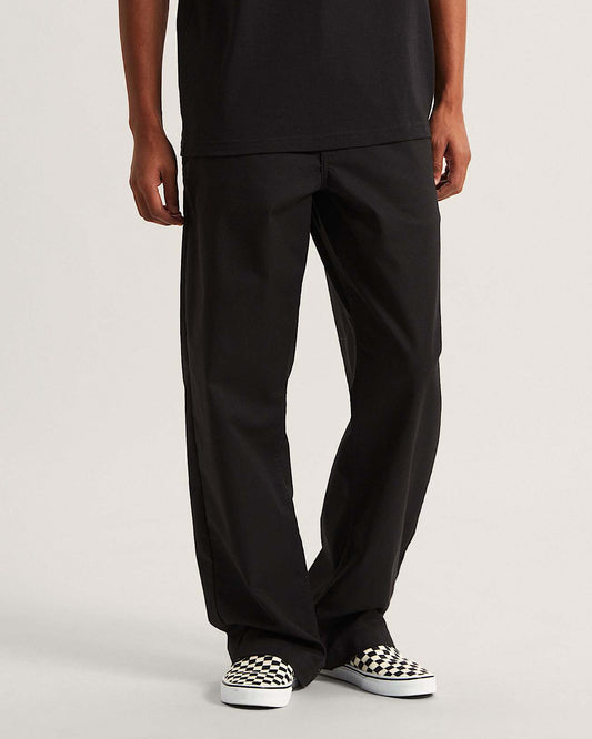 Pantaloni Authentic chino loose nero