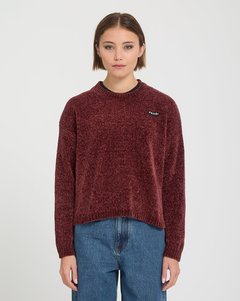 Maglione Bubble mattone