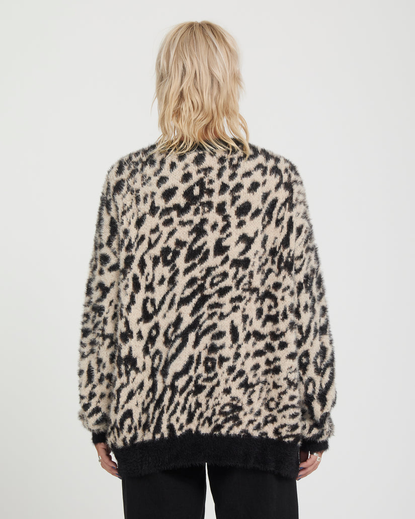 Cardigan Tigardi leopardato