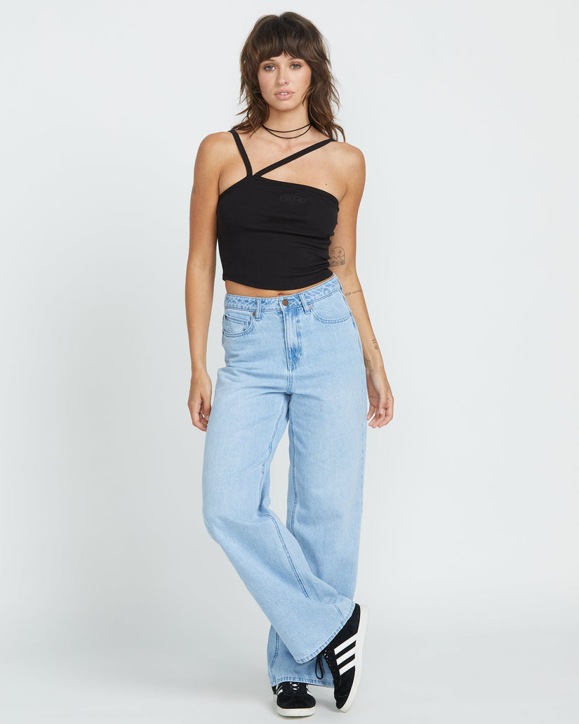 Jeans Stoned boyfriend denim chiaro