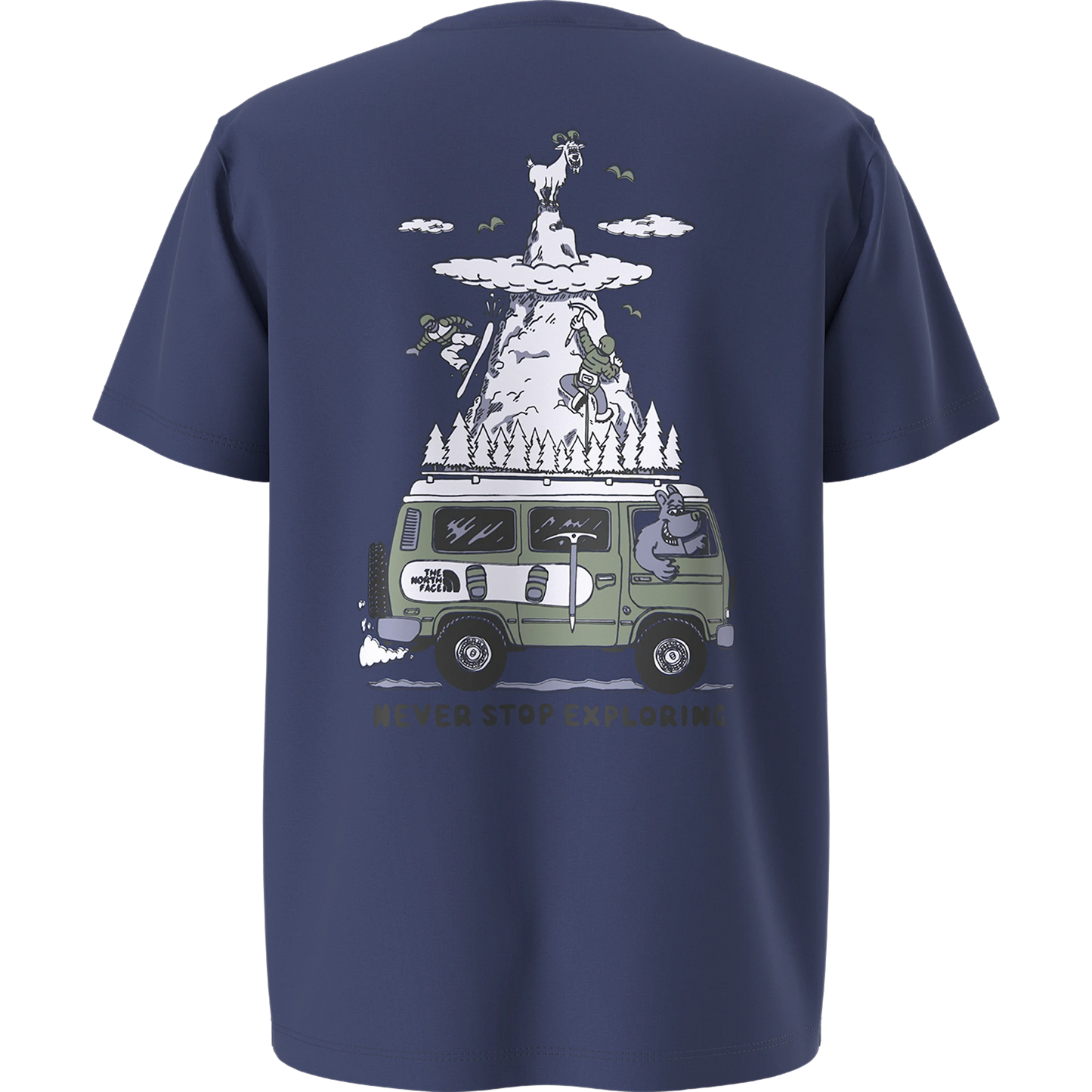 T-Shirt The north face viola