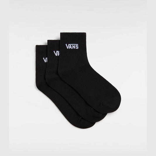 Calze Vans crew nero - 3 paia