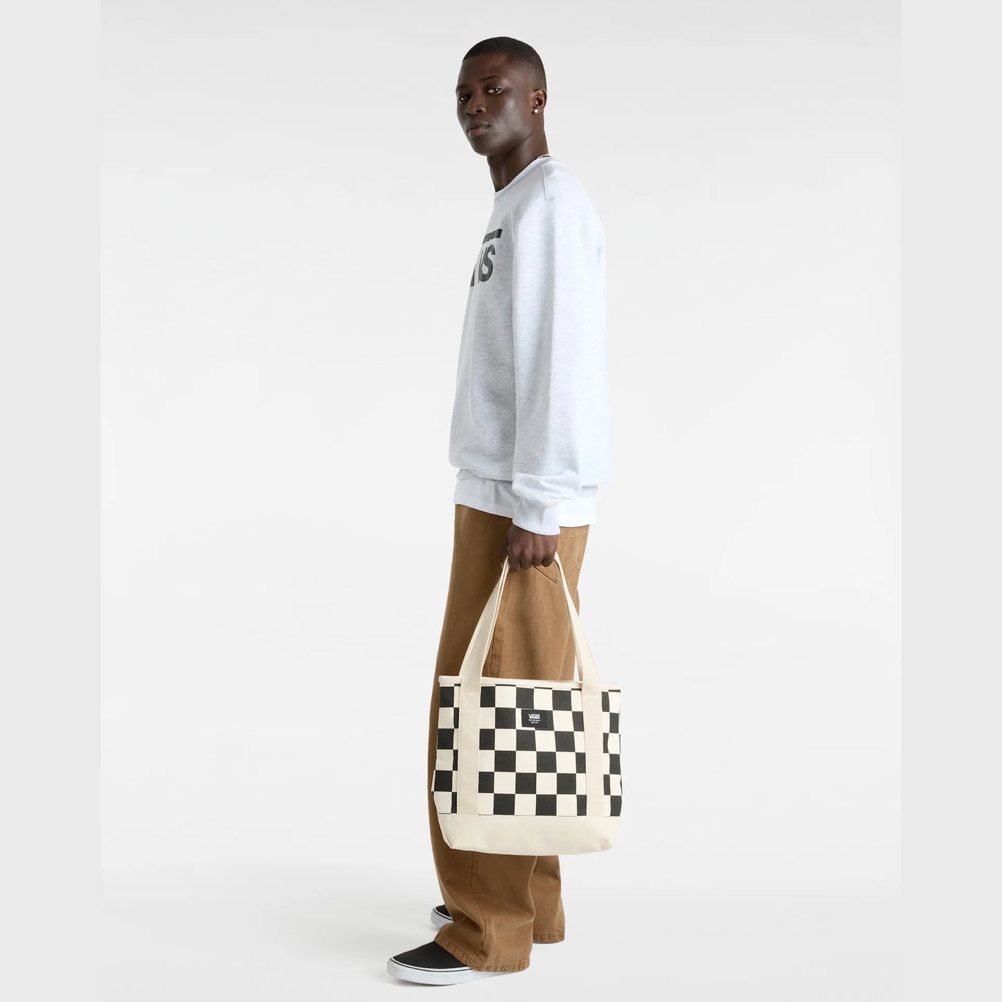 Borsa tote midi checkboard