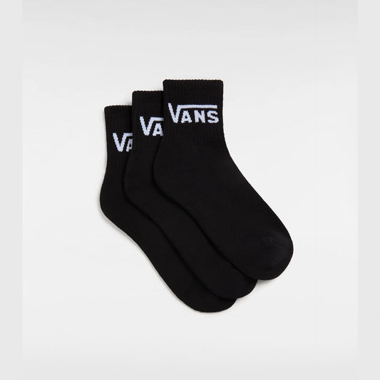 Calze Vans Half crew nero da bambino - 3 paia