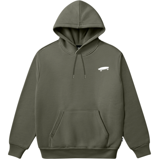 Felpa Salton con cappuccio verdone