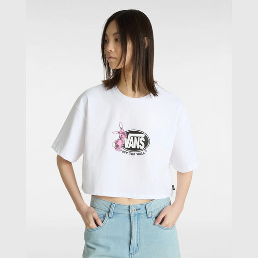 T-Shirt Follow bianco