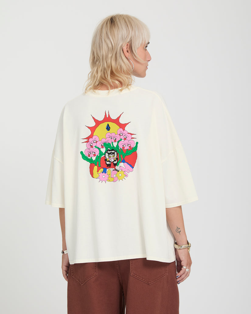 T-Shirt Voltrip crema/ off white