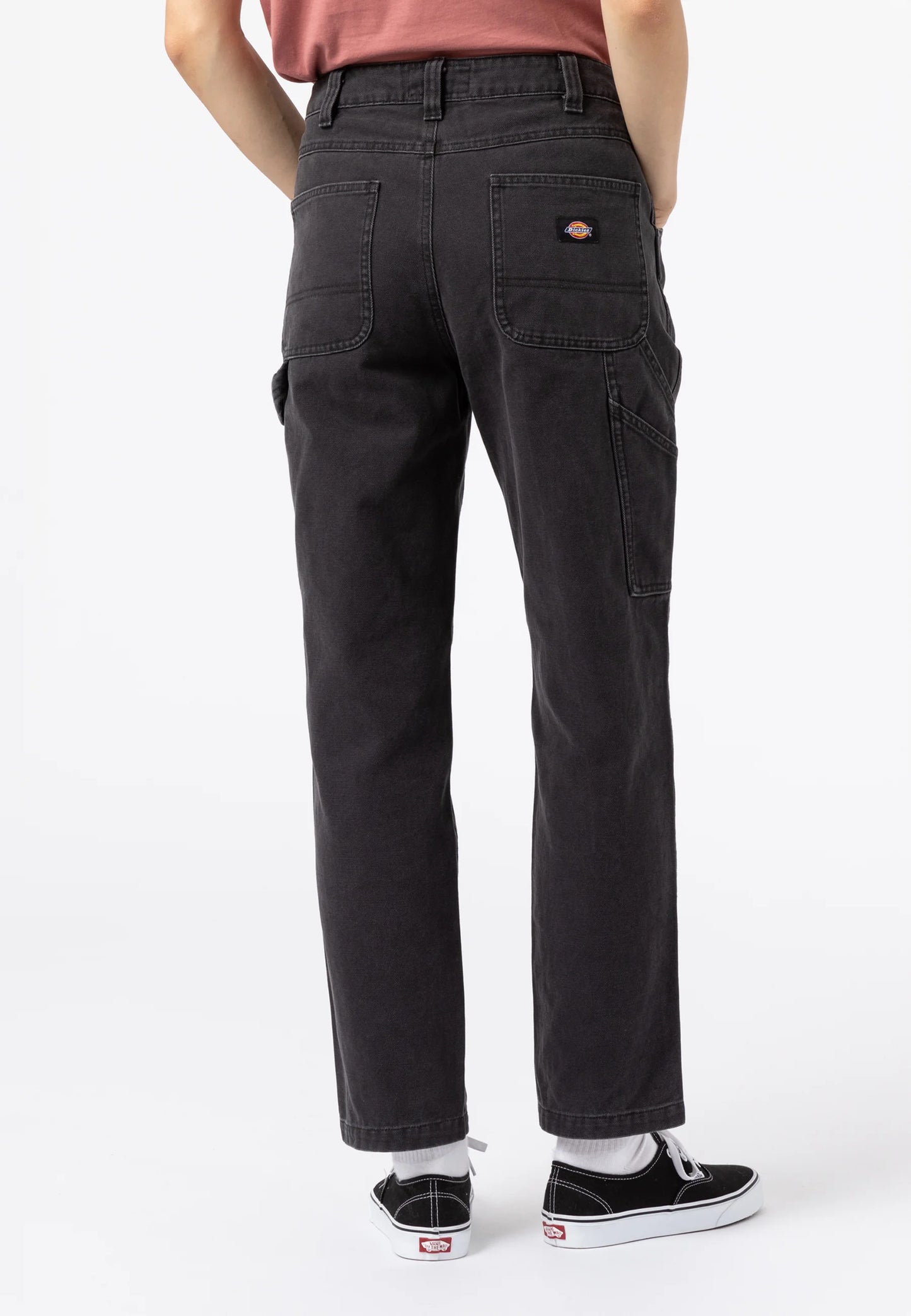 Pantalone Dickies Carpenter whashed black donna