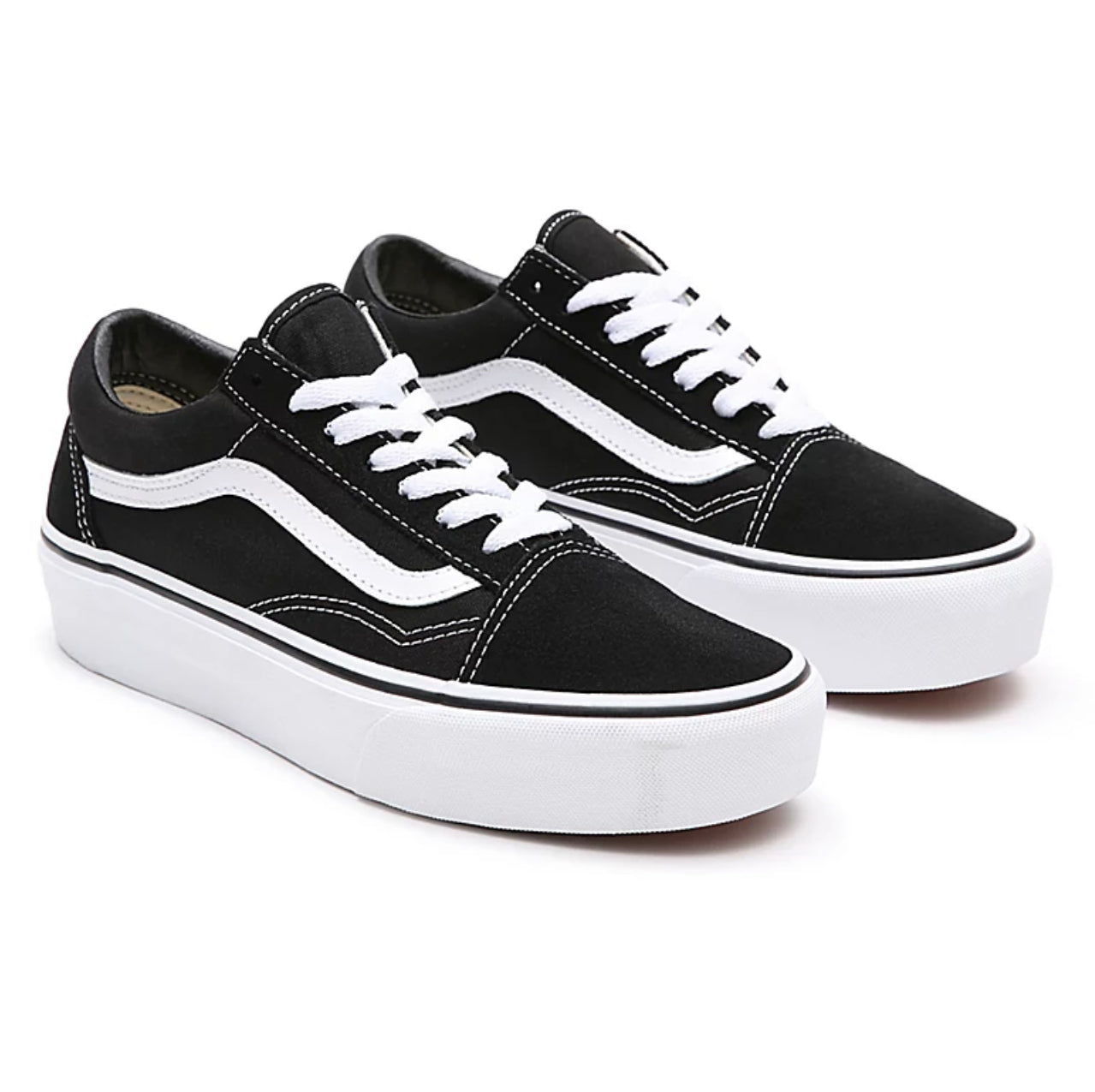 Vans Old Skool platoform nero