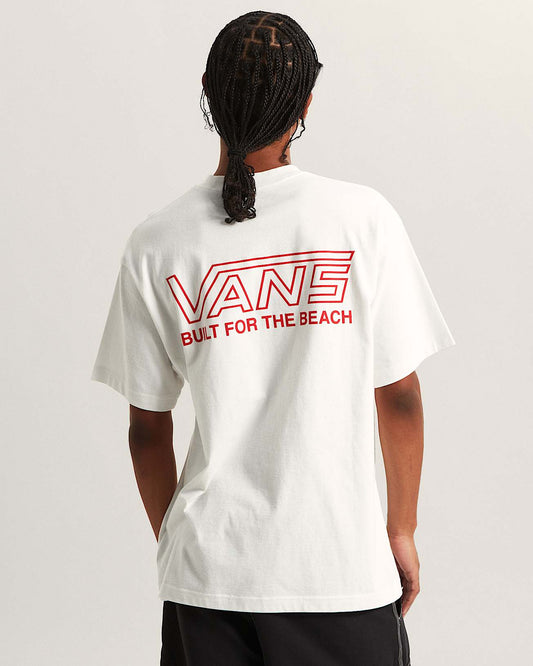 T-Shirt Buckled bianco