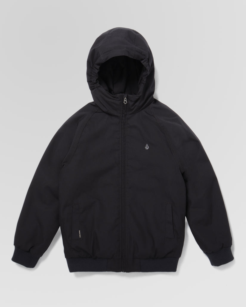 Giacca Hernan con cappuccio nero 10K - 8/14 ANNI