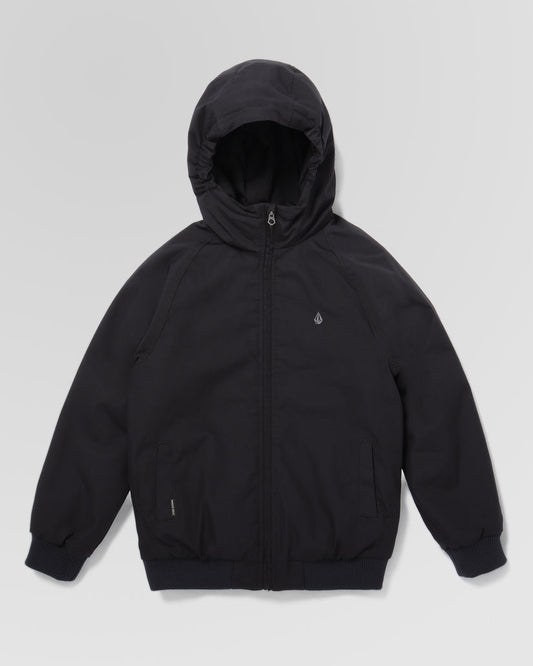 Giacca Hernan con cappuccio nero 10K - 8/14 ANNI