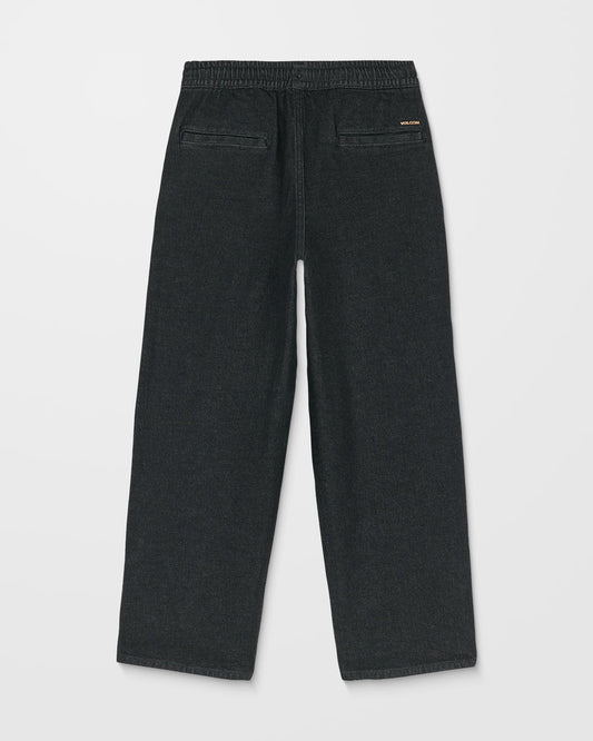 Jeans Freazy loose denim nero slavato - 8/16 ANNI
