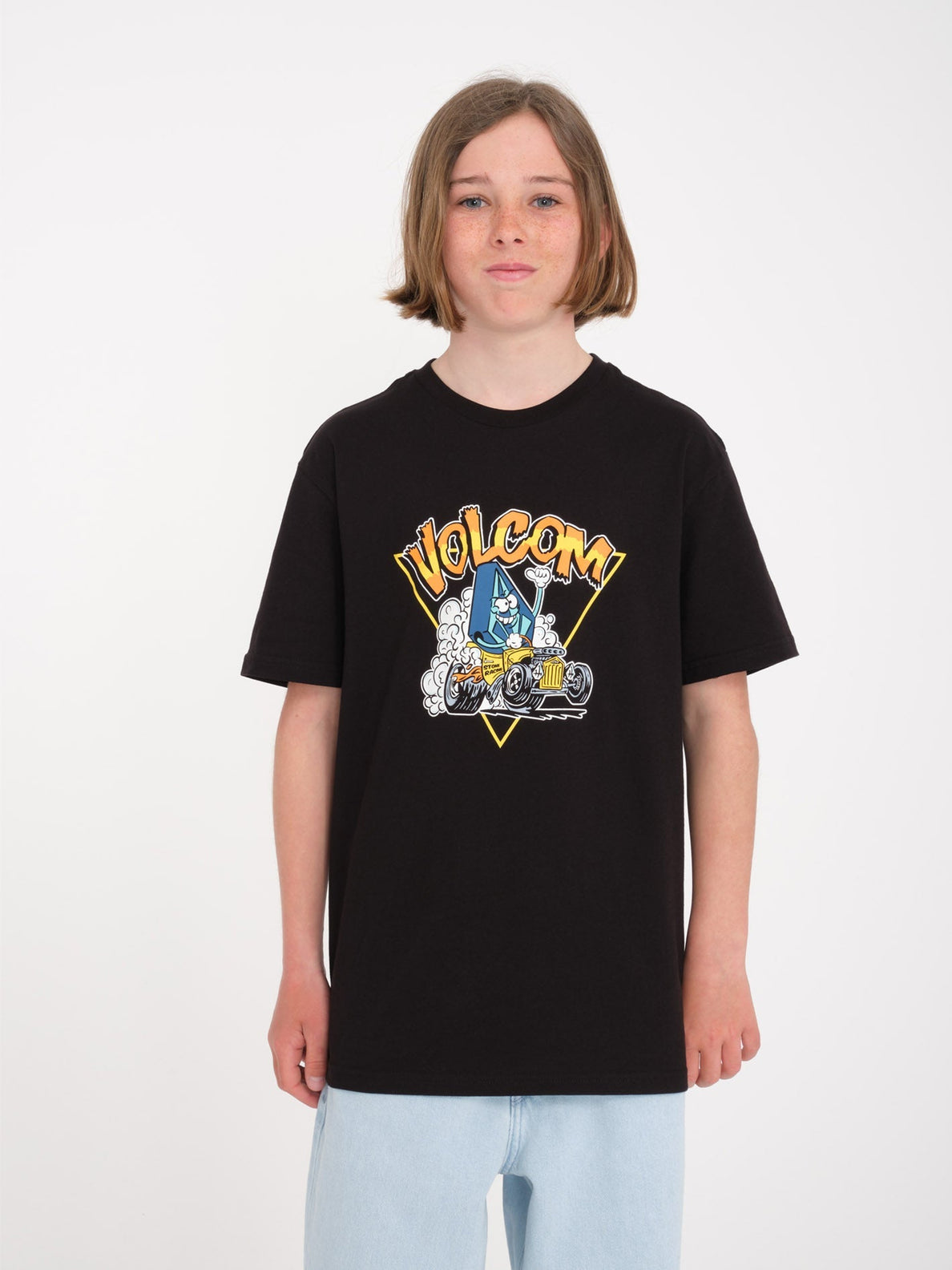 T-Shirt Hot rodder nero - 8/14 ANNI