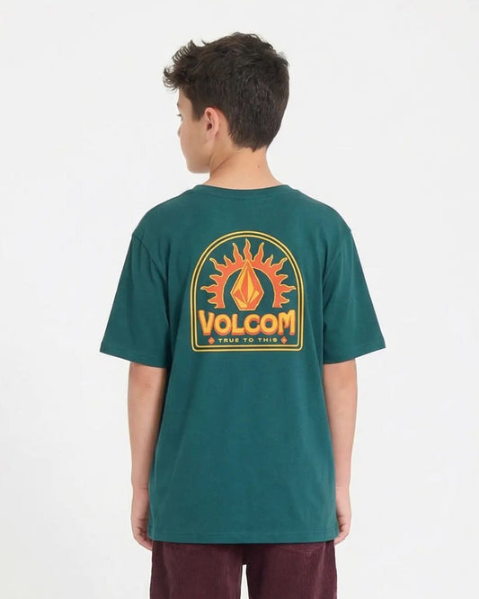 T-Shirt Solstice petrolio - 8/14 ANNI