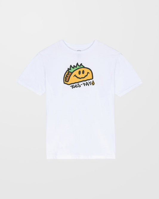 T-Shirt Voltaco bianco -  8/14 ANNI