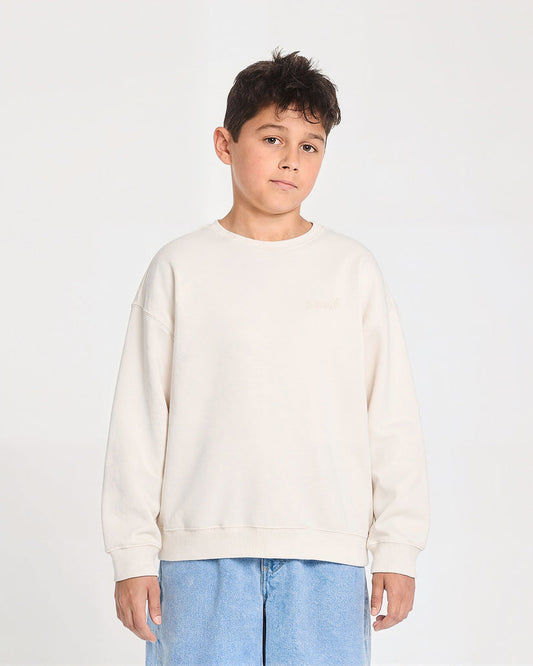 Felpa Tookool girocollo bianco - 8/14 ANNI
