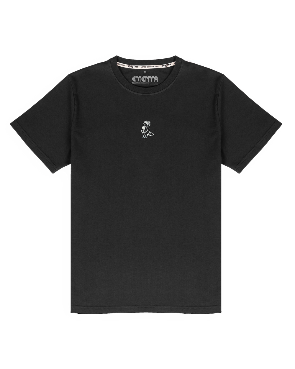 T-Shirt Cloudy unisex nero