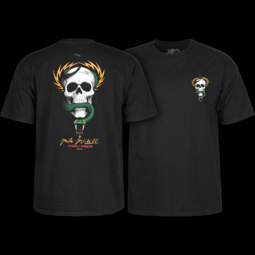 T-Shirt McGill skull & snake nero