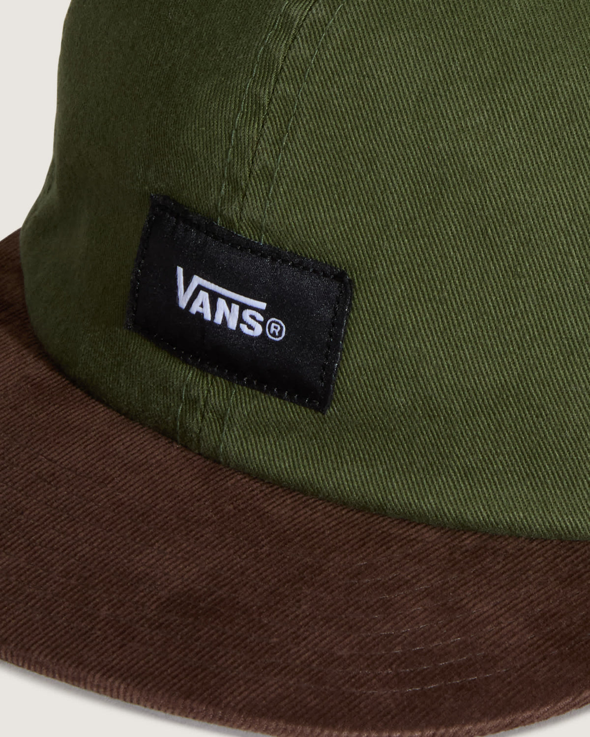 Cappellino Vans campus jockey verde/marrone