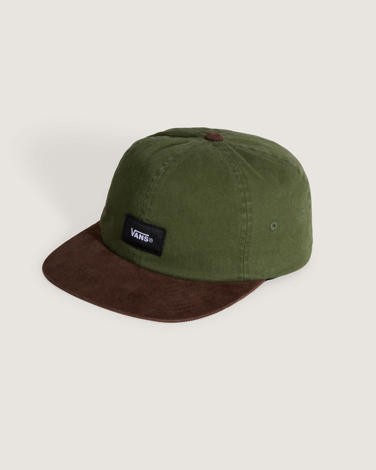 Cappellino Vans campus jockey verde/marrone