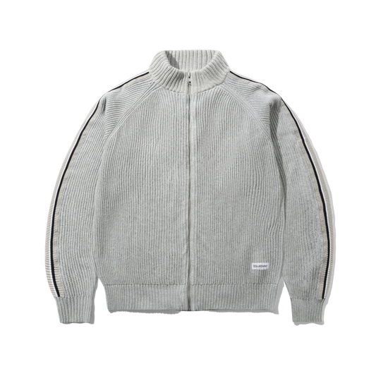 Pullover Butter Goods full zip grigio chiaro