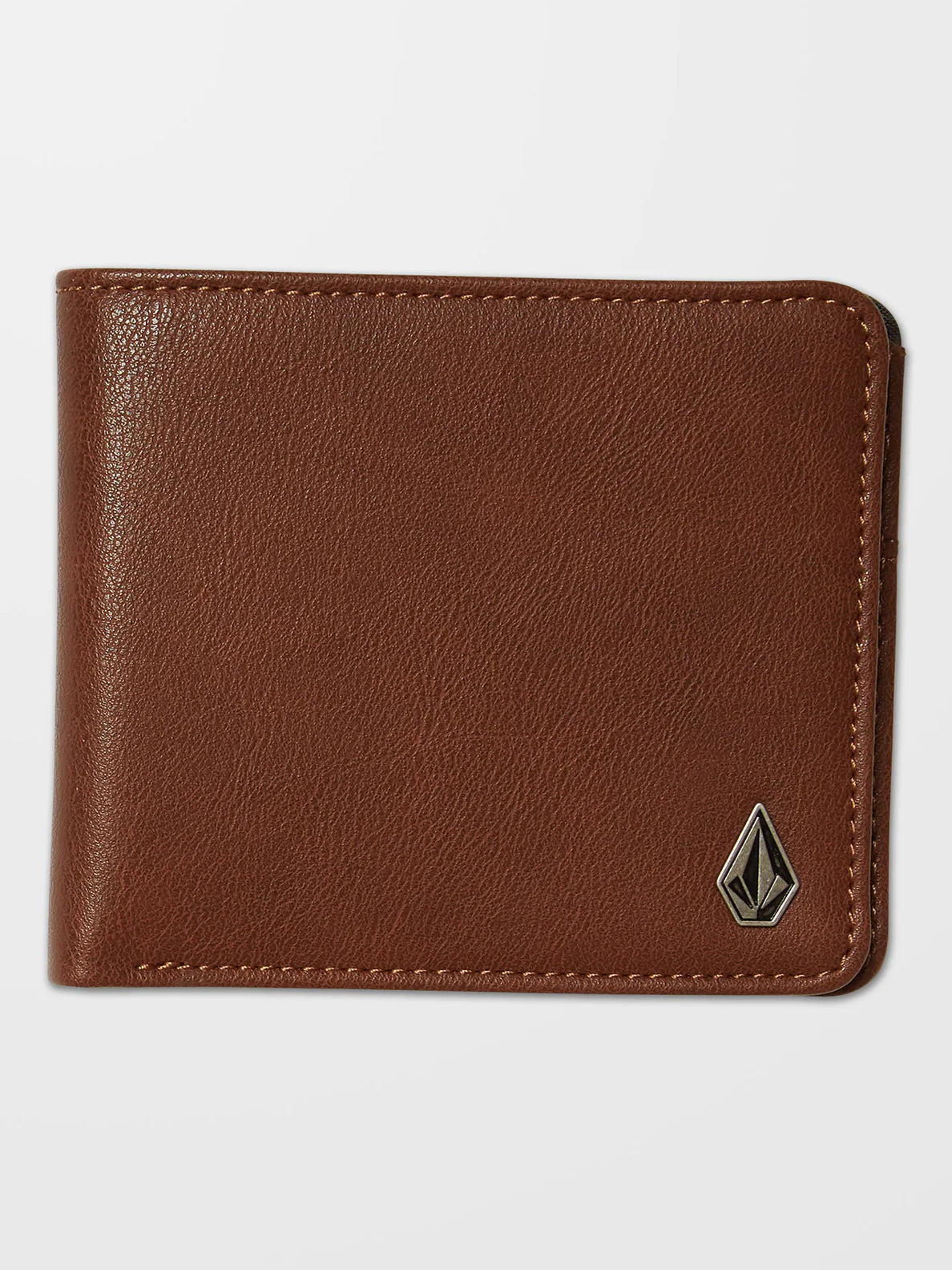 Portafoglio Slim Stone Volcom marrone