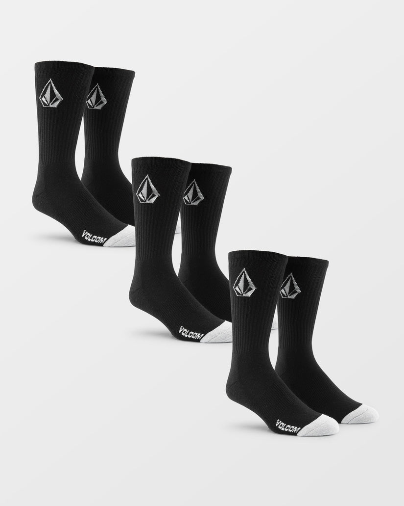 Calze Volcom nero - 3 paia