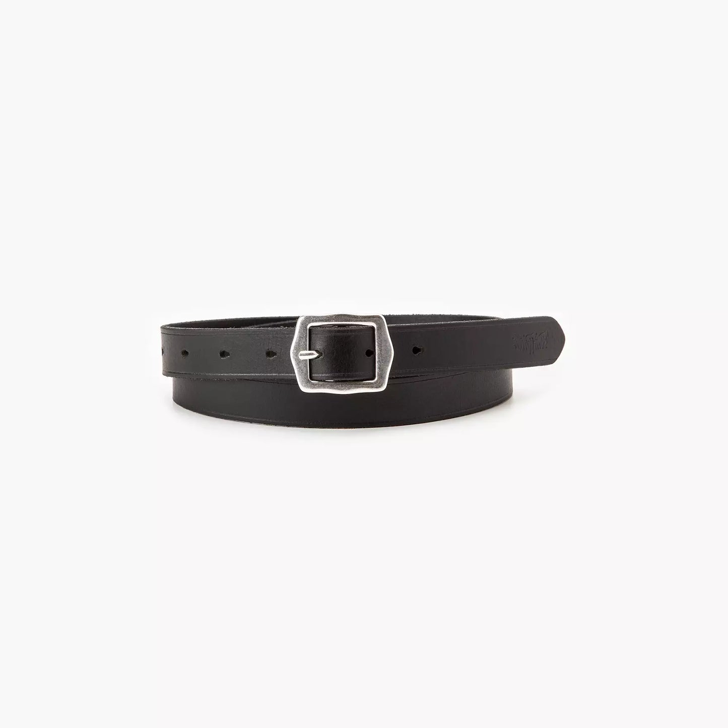 Cintura Levi's Lux in pelle nero