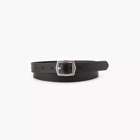 Cintura Levi's Lux in pelle nero