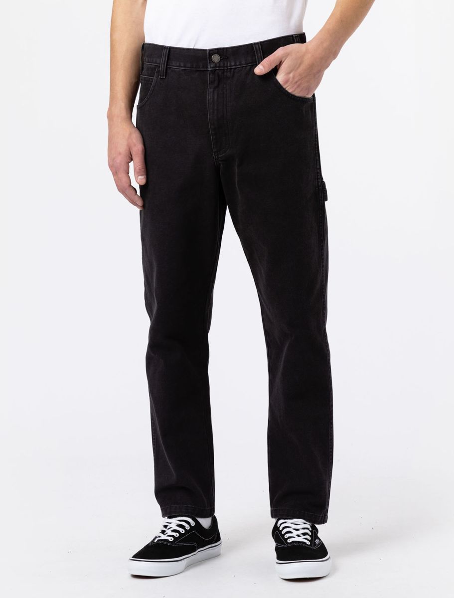 Pantalone Duck Canvas Carpenter nero