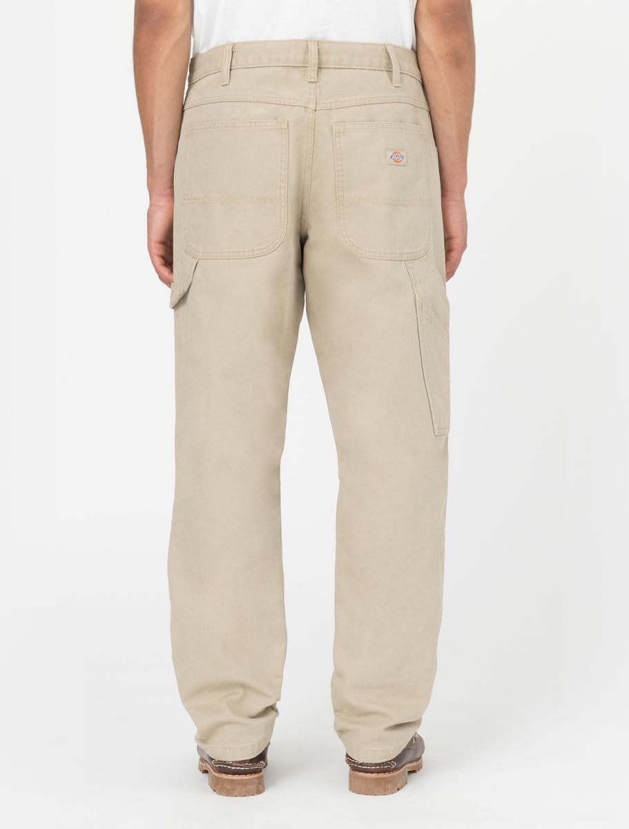 Pantalone Duck carpenter in canvas sabbia