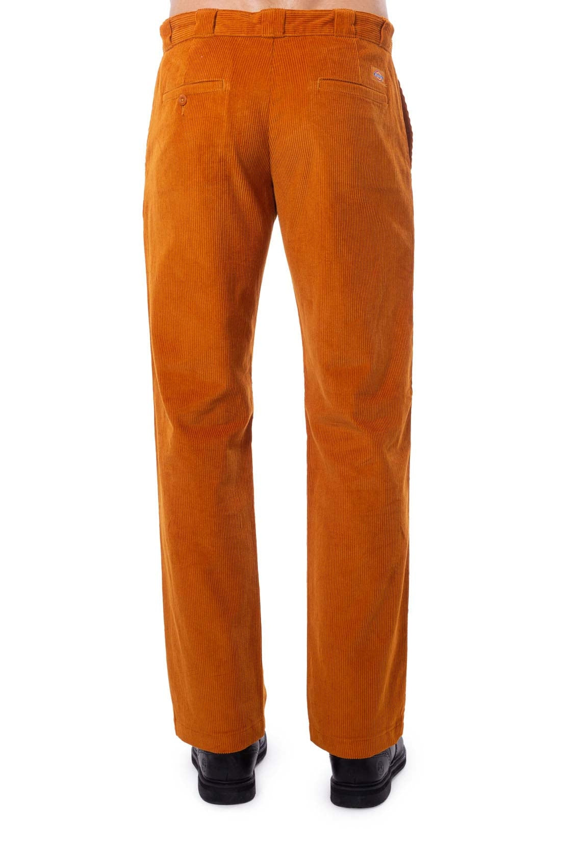 Pantalone Higginson in velluto rame