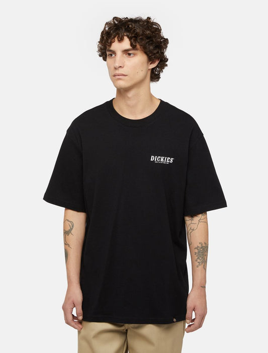 T-Shirt script nero