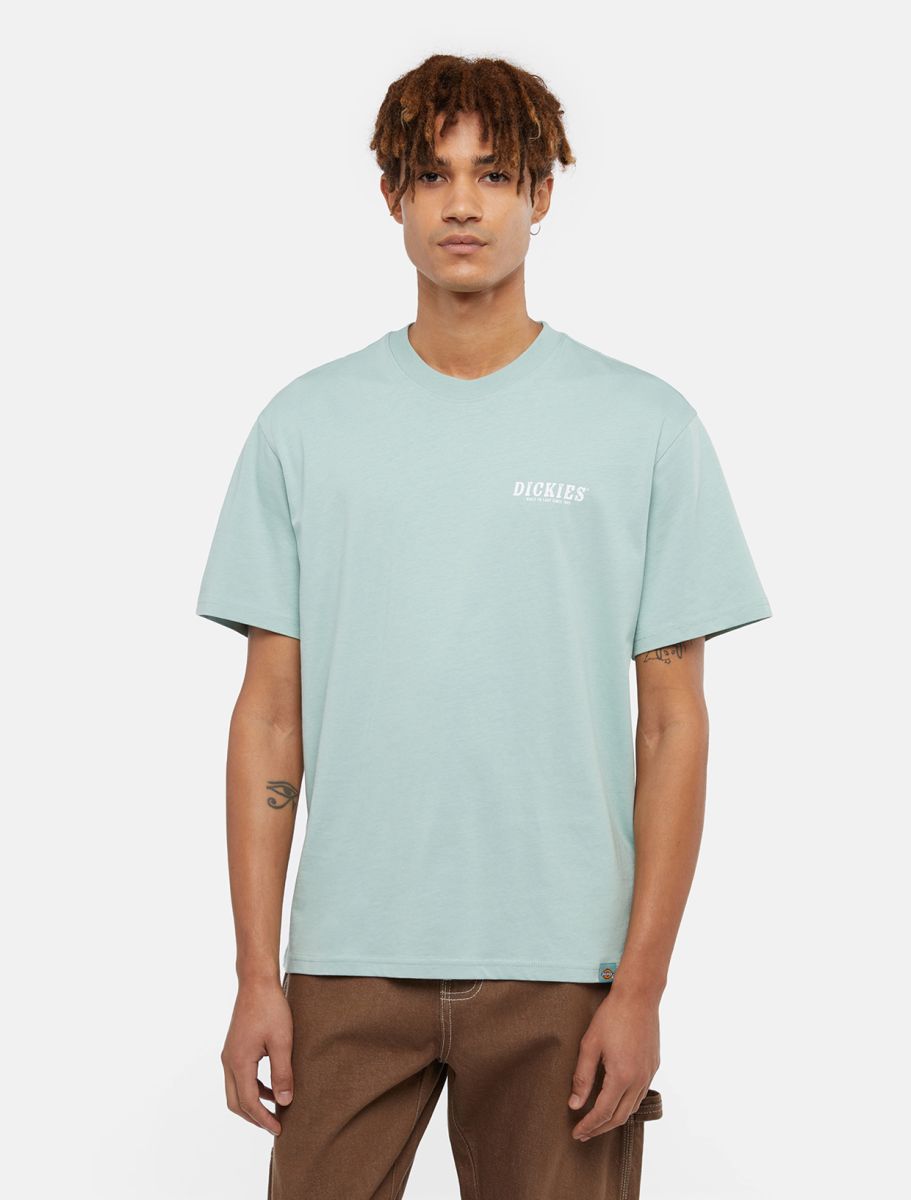 T-Shirt script verde