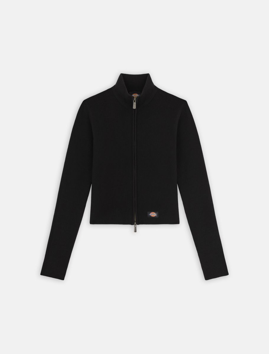 Maglioncino East Helena full zip nero