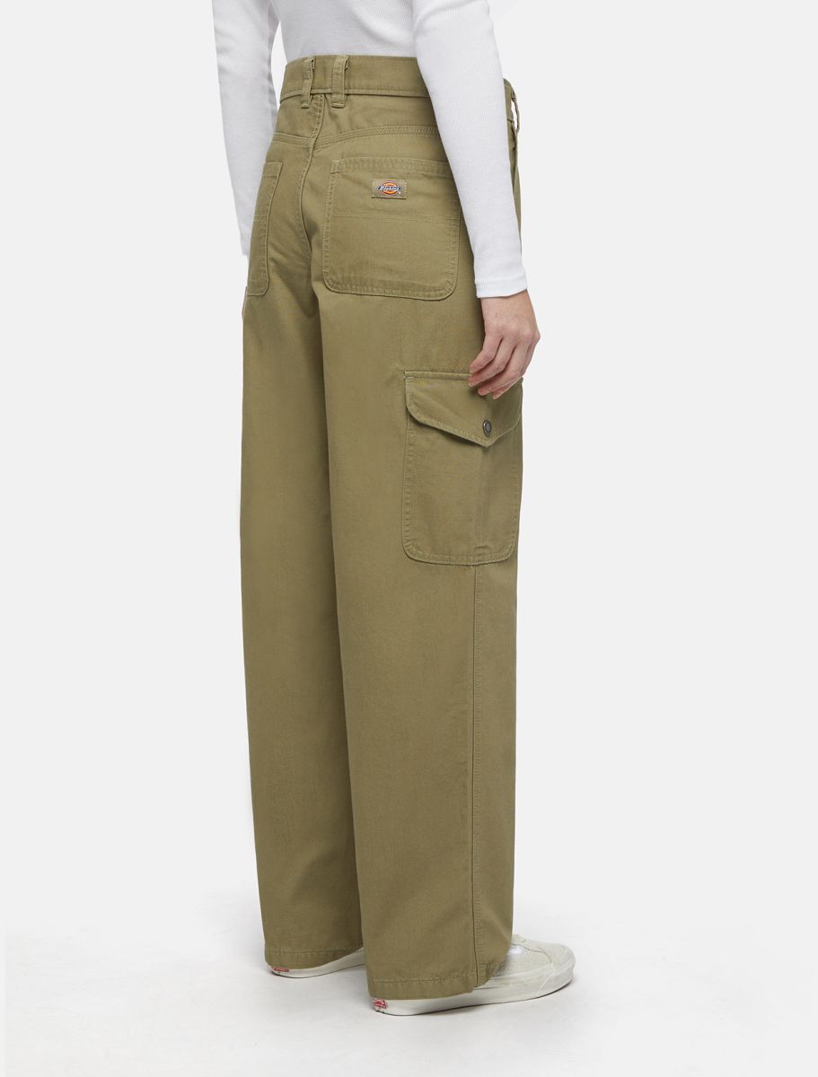 Pantalone Cargo Canvas verde