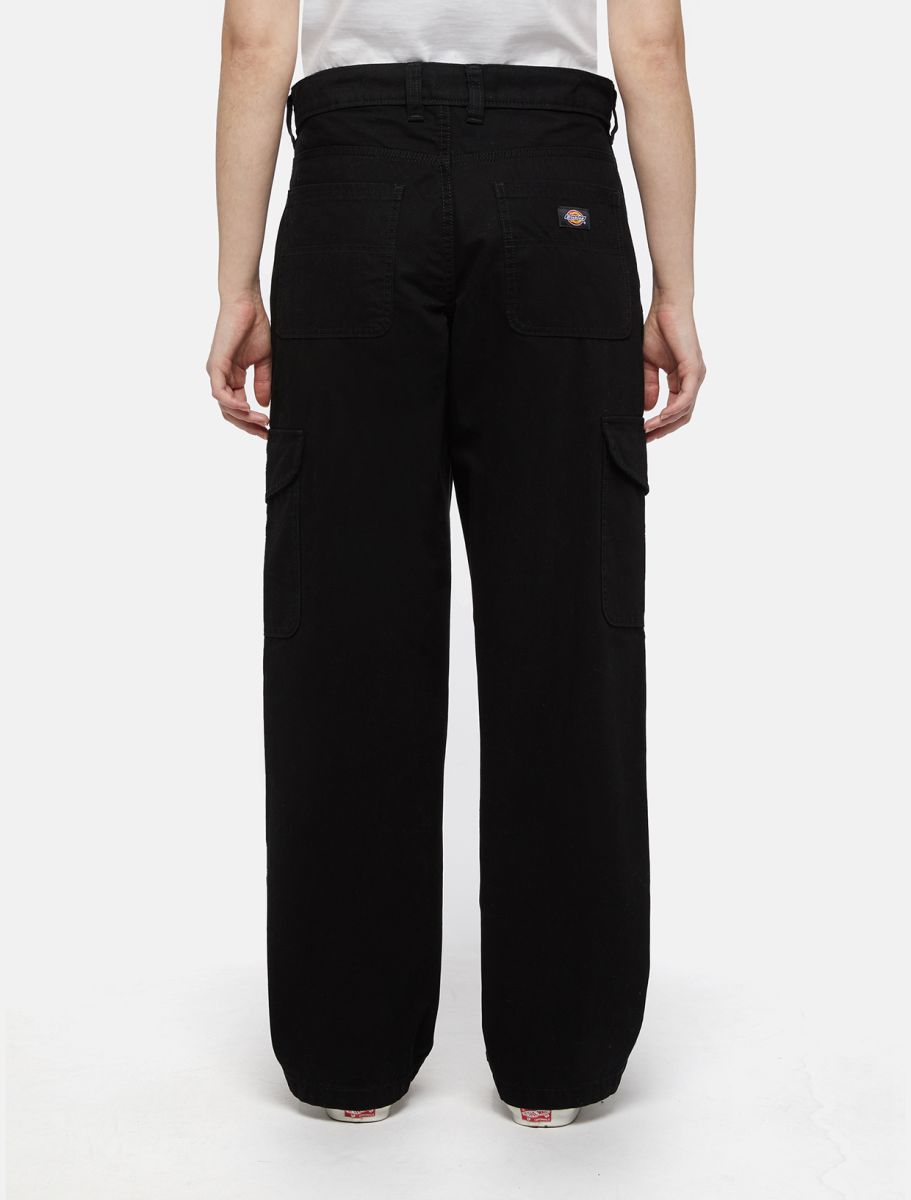 Pantalone Cargo Canvas nero