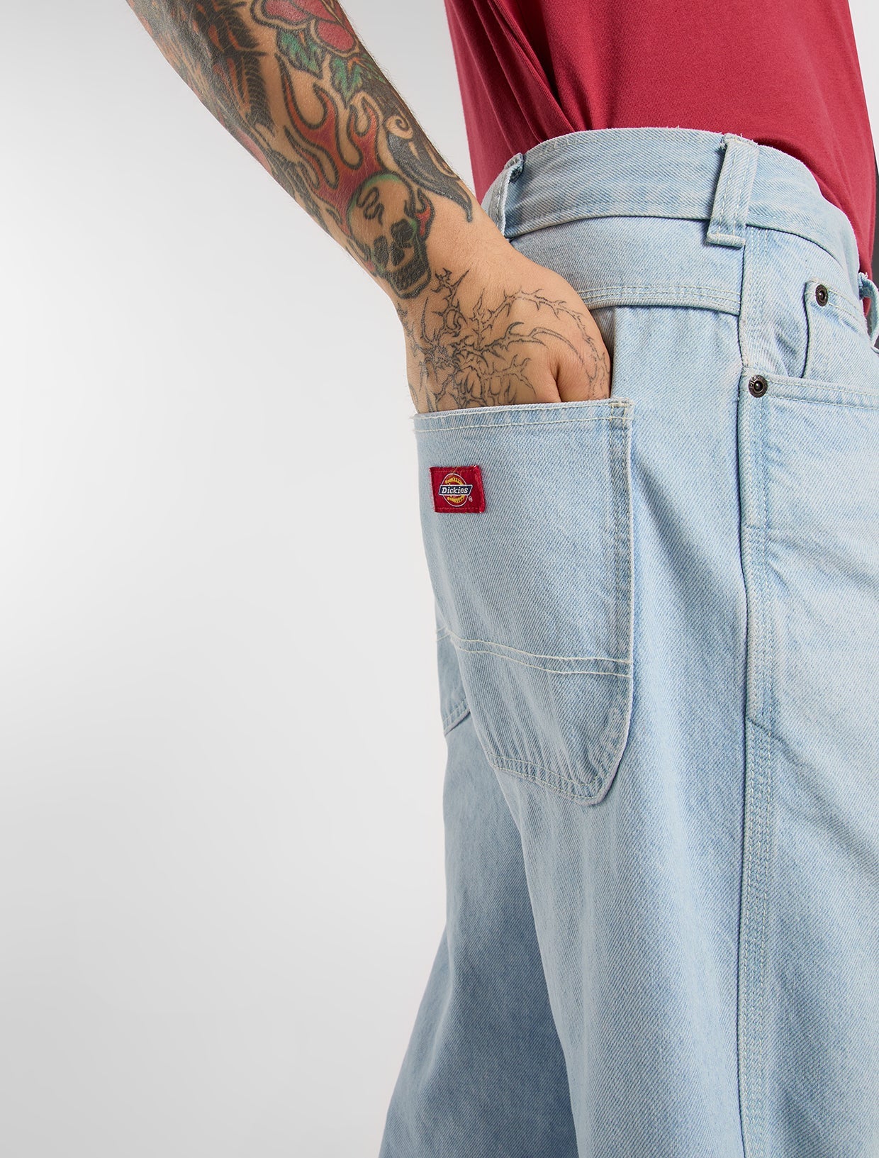 Jeans 954 dritto da lavoro denim chiaro