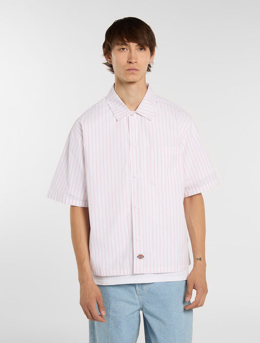Camicia Venedocia a righe rosa