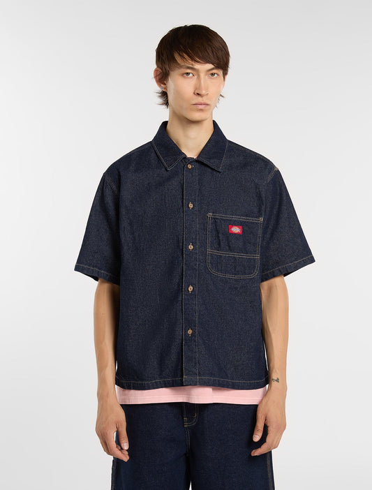 Camicia Dickies in denim scuro