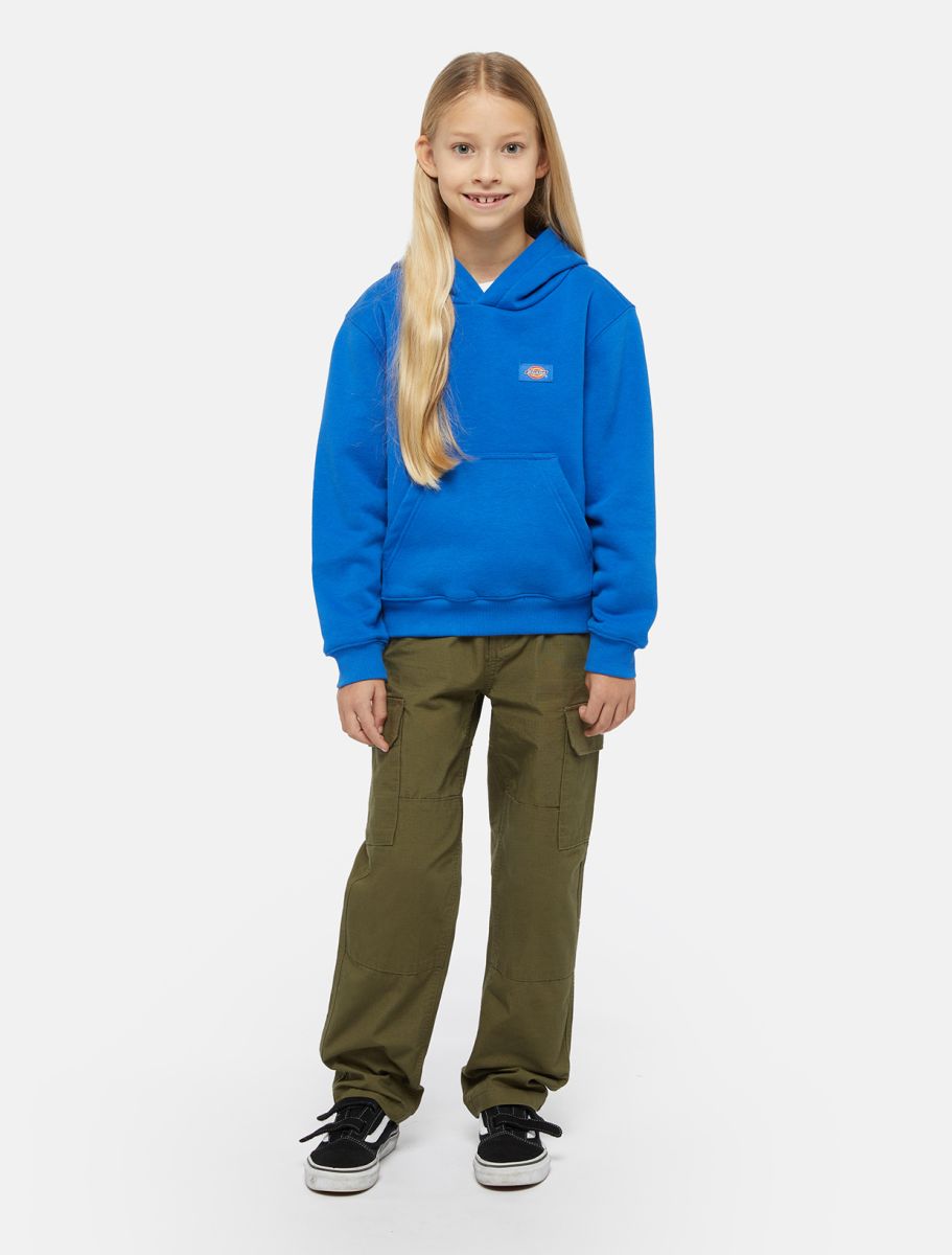 Felpa Oakport con cappuccio blu - 4/16 ANNI