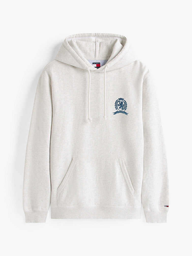 Felpa Heritage con cappuccio grigio