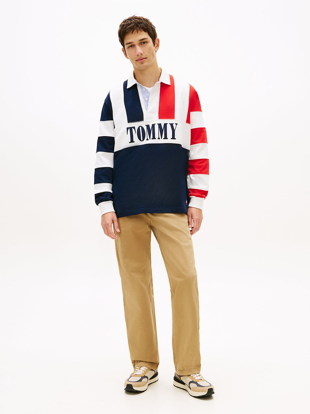 Pantalone Otis twill chino regular sabbia
