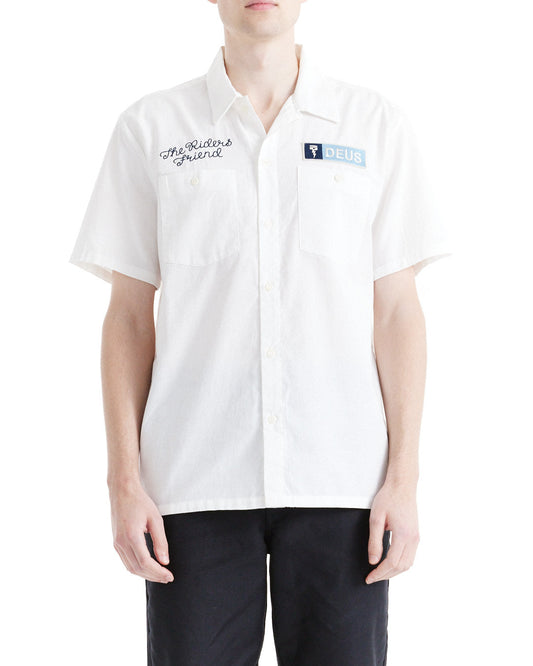 Polo Forecourt bianco