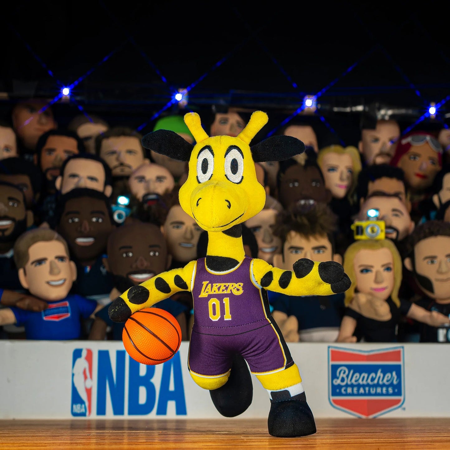 Pupazzo Mascotte Giraffe Lakers