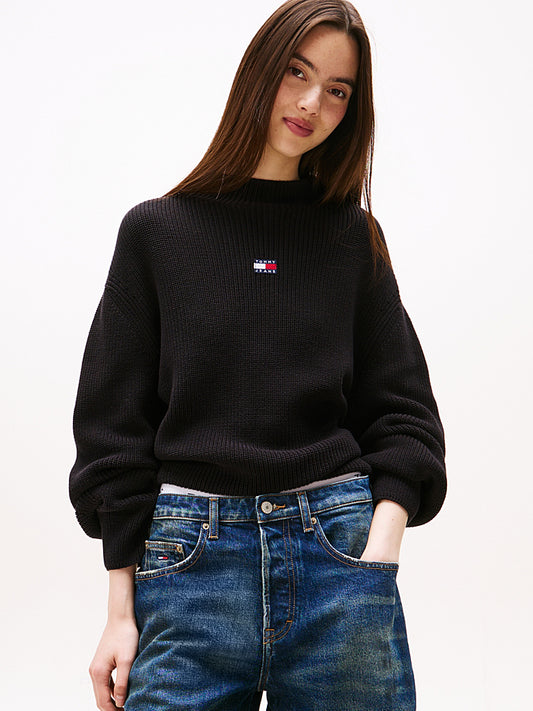Pullover Tommy Jeans nero