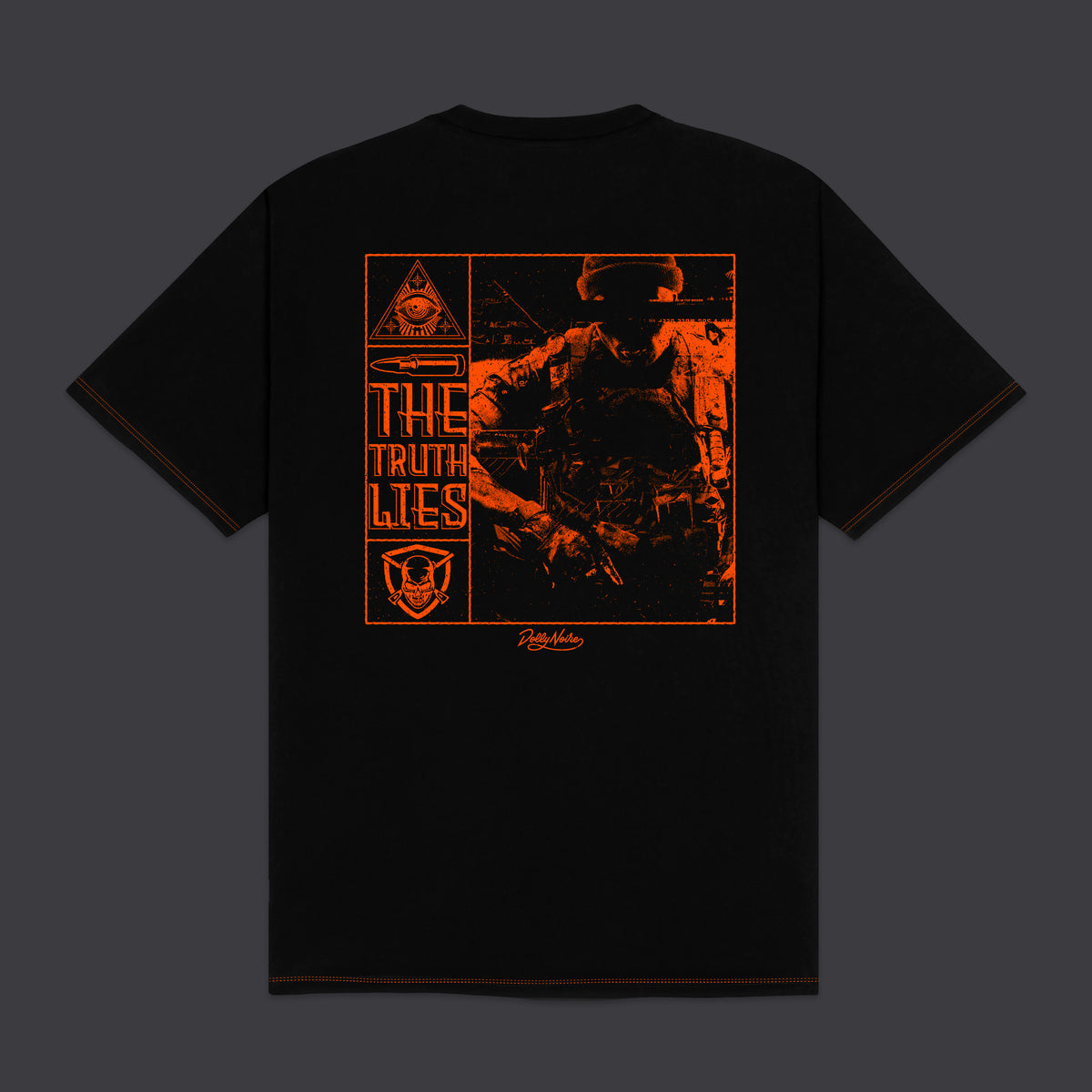 T-Shirt The Truth lies nero - Call of duty
