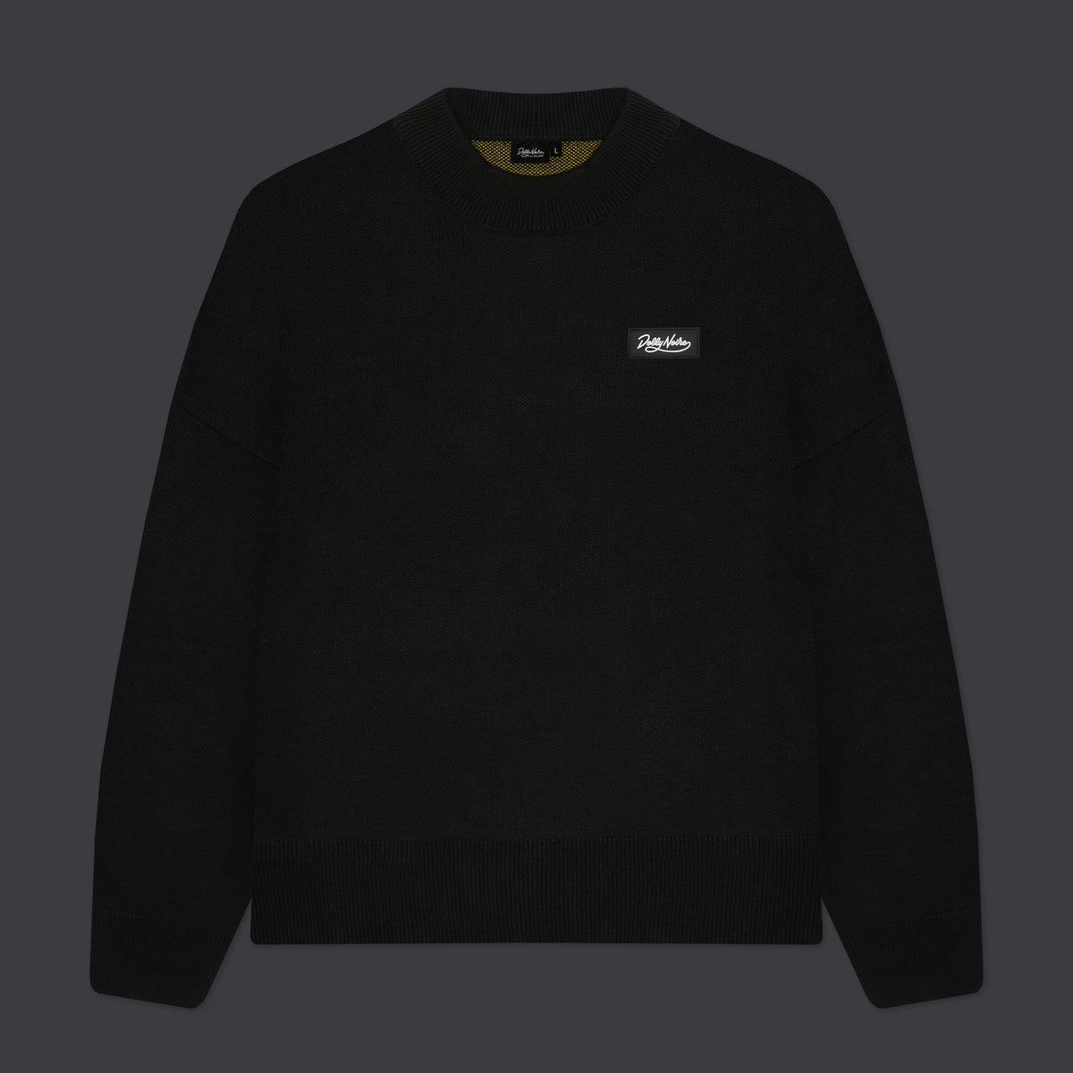 Maglione Asso di denari nero