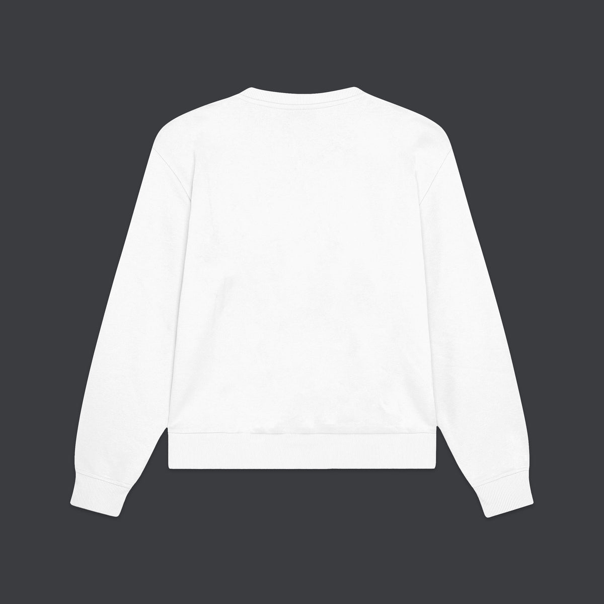 Felpa Japan girocollo bianco